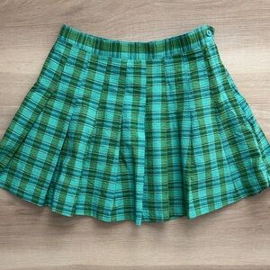 Urban Outfitters - NWT Plaid Pleated Mini Skirt